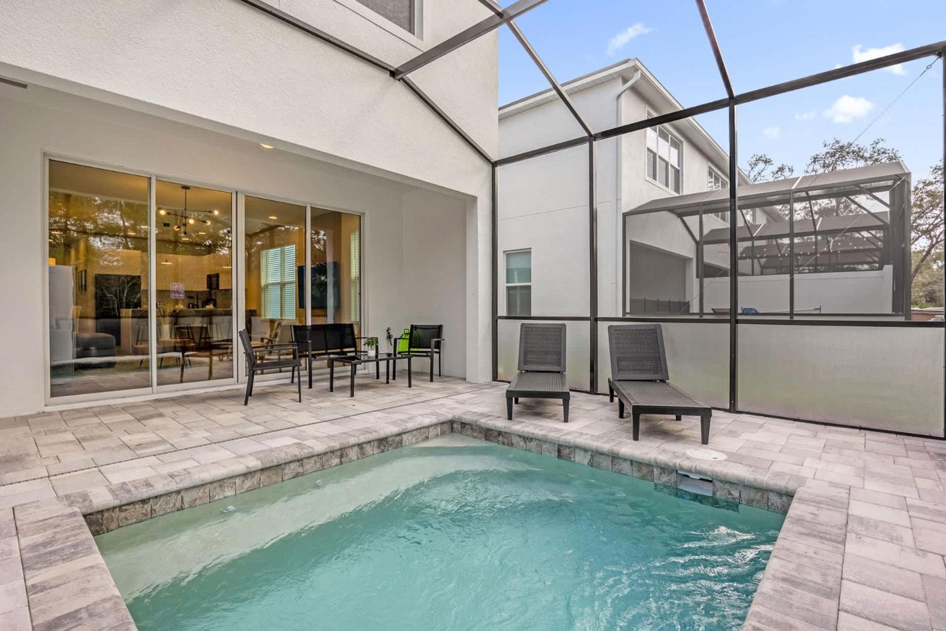 Upstay - Modern Home W Pool In New Development Orlando Luaran gambar